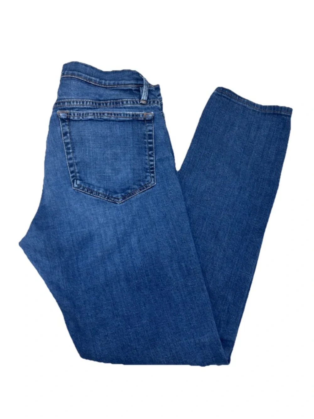 Frame Denim Slim Straight Jeans - Medium Blue